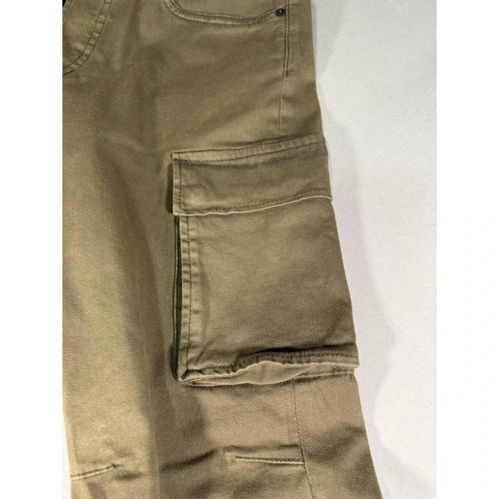 Polo Ralph Lauren Cargo Pants Olive Green 29x30 Stretch Utility Y2K